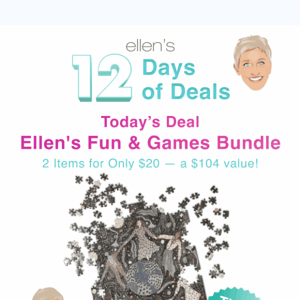 🧩 Get Ellen's Fun & Games Bundle for Just $20!