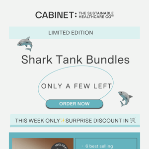 THIS WEEK ONLY 🦈 Get your surprise deal