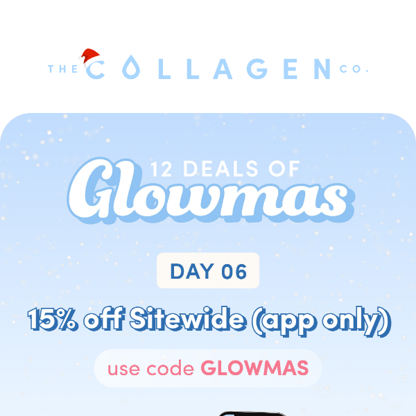 15% off Collagen 😱