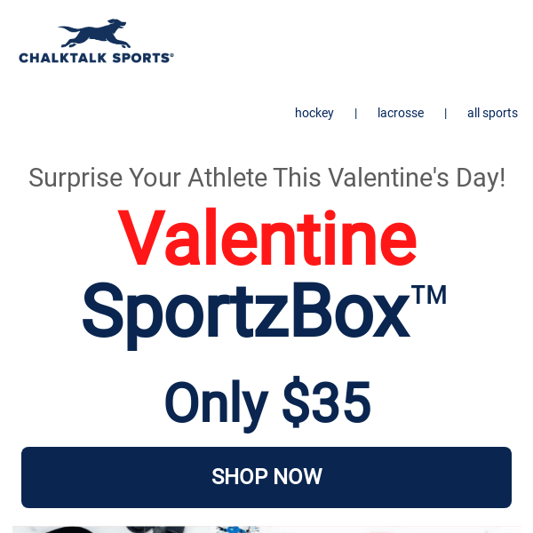 SportzBox™ Valentine Gift Sets: ONLY $35 Today