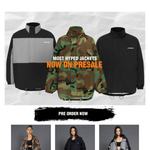 🔥 Camo Jacket Now on Presale!