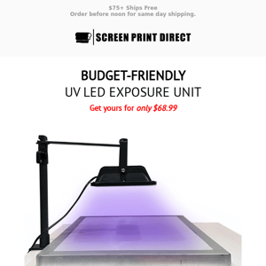 Introducing Our New UV LED Exposure Unit That Doesn't Break The Bank