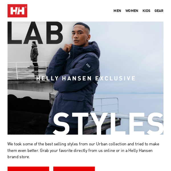 New and exclusive styles - Helly Hansen