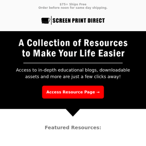 Introducing Our New Resource Page: Access Valuable Tools and Information