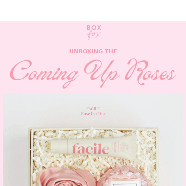 UNBOXING: the Coming Up Roses🌹