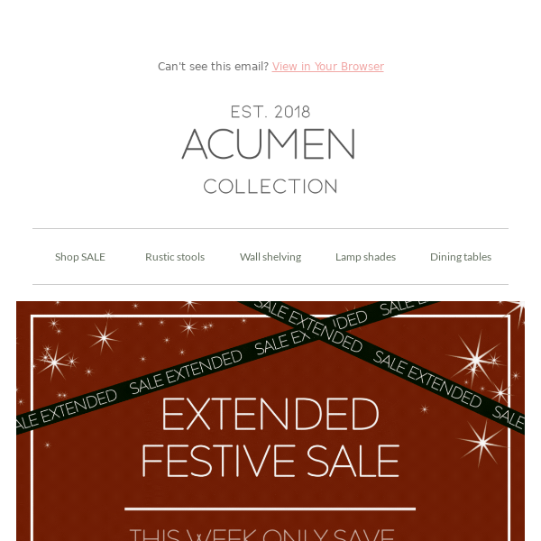 HURRY ⏰ Festive Sale Ends Soon!