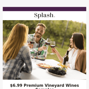 The Ultimate Vineyard Wine 15-Pack - Just $6.99 Per Bottle!