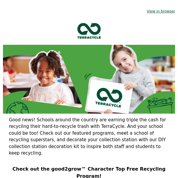 Want to be a school of recycling superstars? 🤩