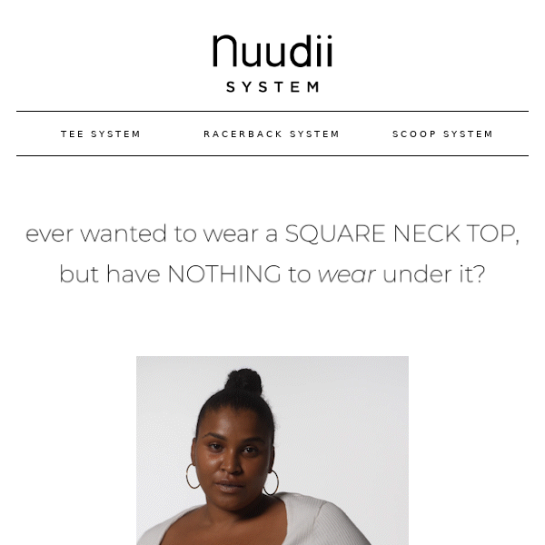 WHIP OUT your square neck tops