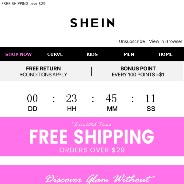 SHEIN Women Panties Sale As low as $1+Extra 15% OFf