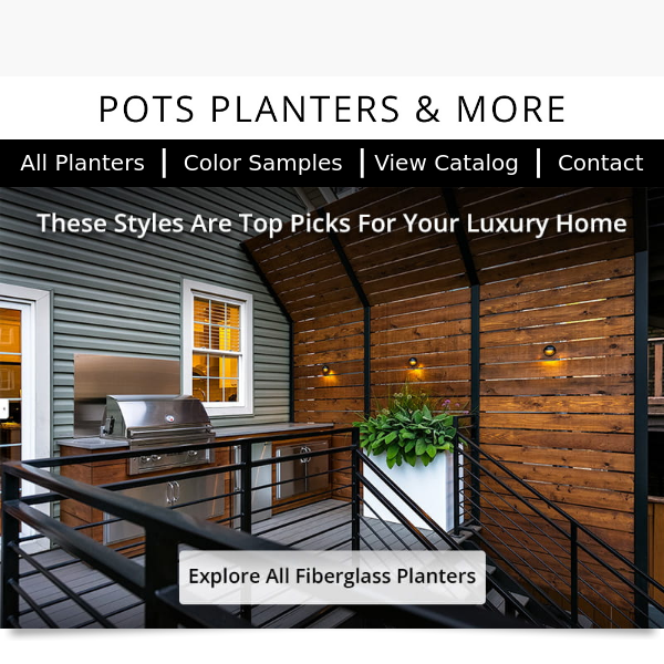 Turn Heads with Stunning Planters for Your Luxe Home