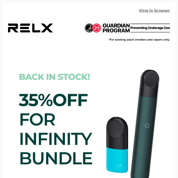 📣Infinity Back In Stock! 35% OFF for Bundle!