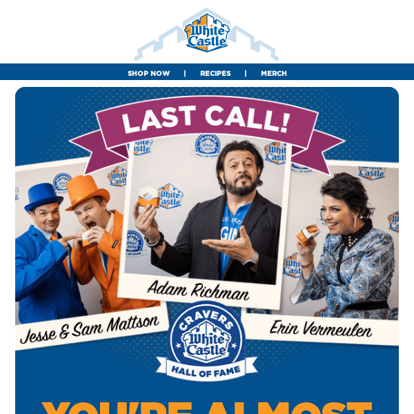 White Castle, It’s Your Last Chance! 🍔 