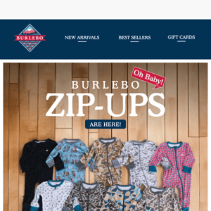 Baby Zip Ups Are Here - NEW Patterns and Colors