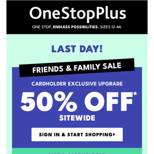 Choose your savings! 40% or 50% OFF SITEWIDE?!?