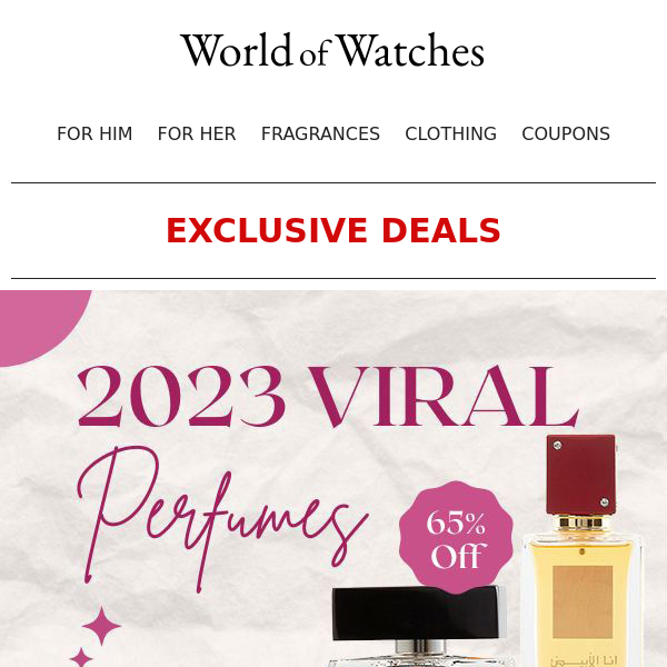 💁2023 Viral Perfumes