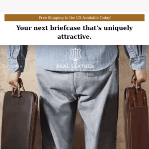 Can your next briefcase be this slim?