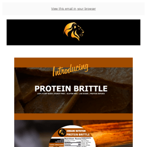 🧇Protein Brittle is Back in Stock! But Will go FAST! (Plant Based, Peanut Free Protein Brittle)
