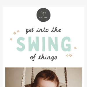 Get into the swing of things!