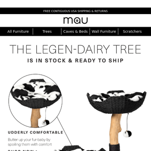 Herd about our legen-dairy tree?