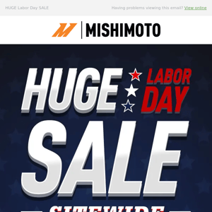 Huge Sitewide Labor Day Sale!