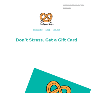 Don’t Stress, Get a Gift Card