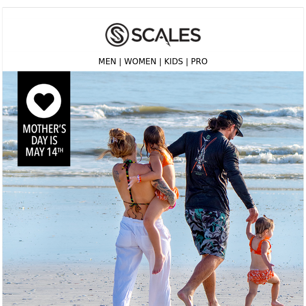 Make this Mother's Day extra special with Scales Gear