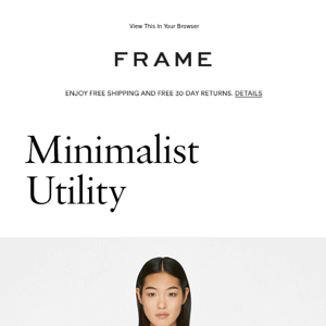 New Arrival: Minimalism Takes On The Utility Trend