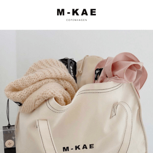 M-KAE Canvas Tote Bag