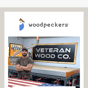 Veteran Mike Legregni x Woodpeckers Crafts