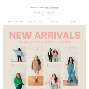 NEW ARRIVALS ARE LIVE! 😍