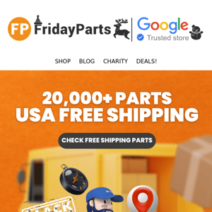 🚜 Black Friday Access: Best Free Shipping Zone