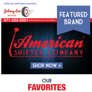 American Shifter Company | Shifter Kits | Shift Knobs | Accessories