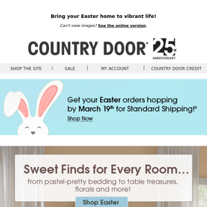 Cheerful Outside, Charming Inside: It’s Everything Easter!