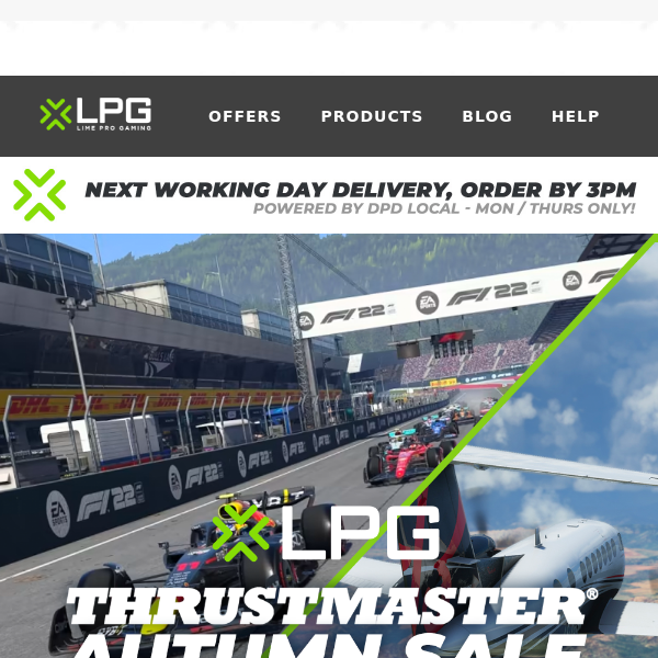 Take your gameplay to new heights with Thrustmaster