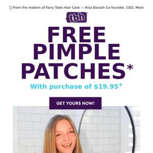 Free Pimple Patches Inside! ↘️