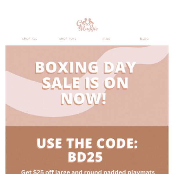 BOXING DAY SALE IS ON NOW 💥