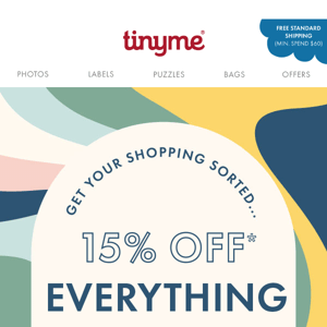 Black Friday starts NOW at Tinyme! SAVE BIG!