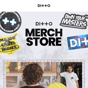New Ditto Music Merch Now Available with Free Shipping Worldwide! - Ditto  Music
