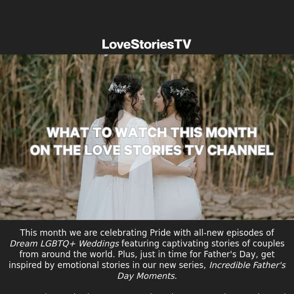 What to Watch This Month on The Love Stories TV Channel