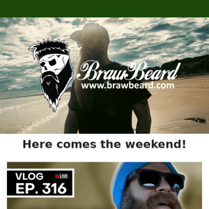 Braw Beard Growth Update - First Week  | Vlog 316 (2023)