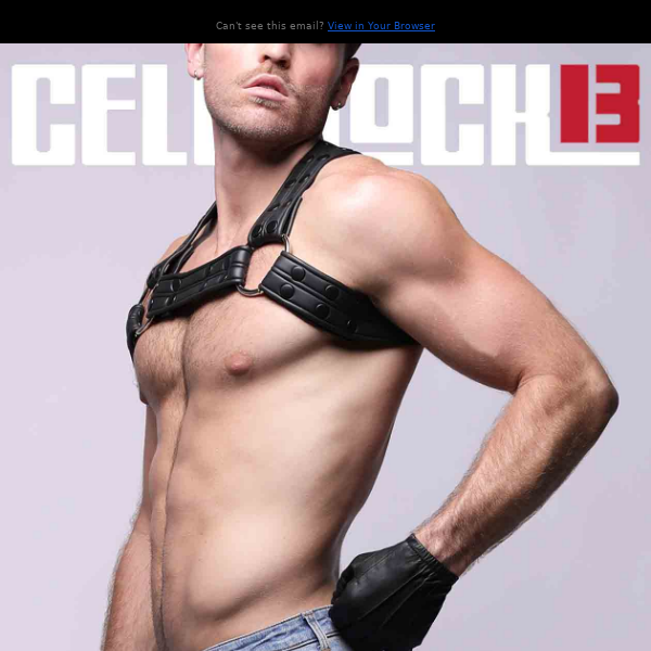CELLBLOCK 13 HOTTEST DENIM FETISH PANT! The SADDLE PANT Is Ready To Ride! Available In 3 Denim Washes!