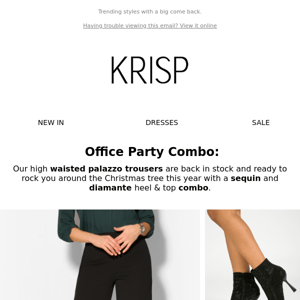 Krisp, they are back in stock!