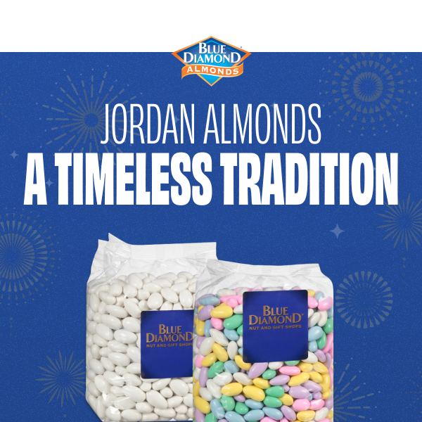 Why Jordan Almonds are perfect for celebrating 👌