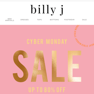 Cyber Monday😱 | up to 80% off sale! ✨