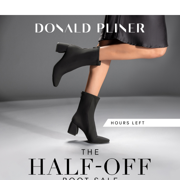 FINAL HOURS: 50%-75% OFF BOOTS