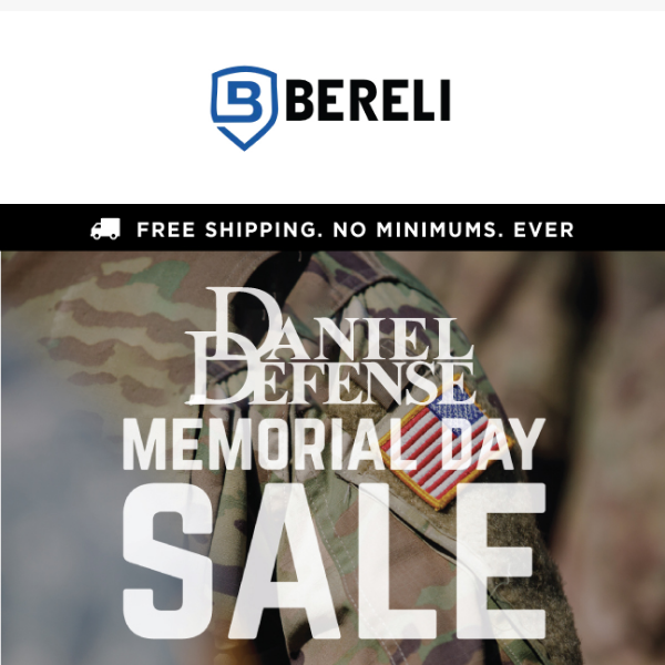🚨 Memorial Day SALE Starts Now! 🚨 Save Additional 15% Off Daniel Defense
