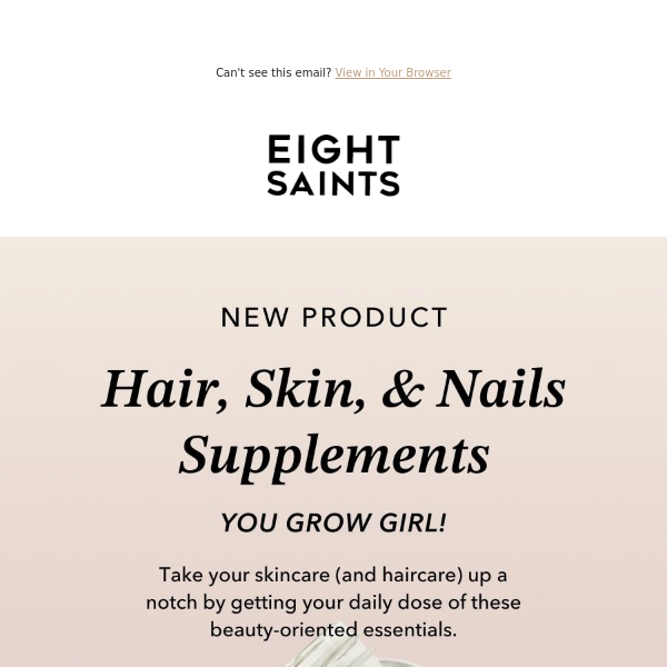 ✨NEW✨ Hair, Skin, & Nails Supplements