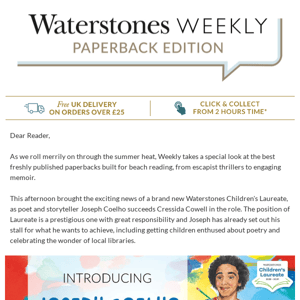 Your Waterstones Weekly: Paperback Edition