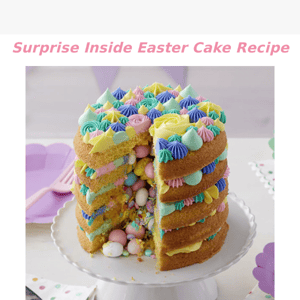 🐣 Get Egg-cited: Surprise Inside Easter Cake Recipe & Cupcake Essentials Inside!